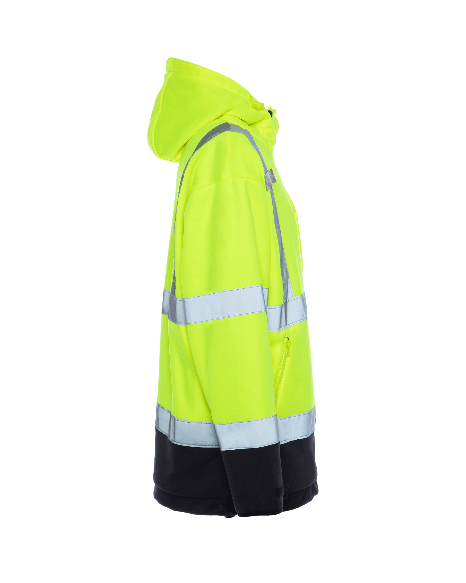 Utility Pro Wear Men's Sweatshirt UHV773 HiVis Microfleece Soft Shell Jacket