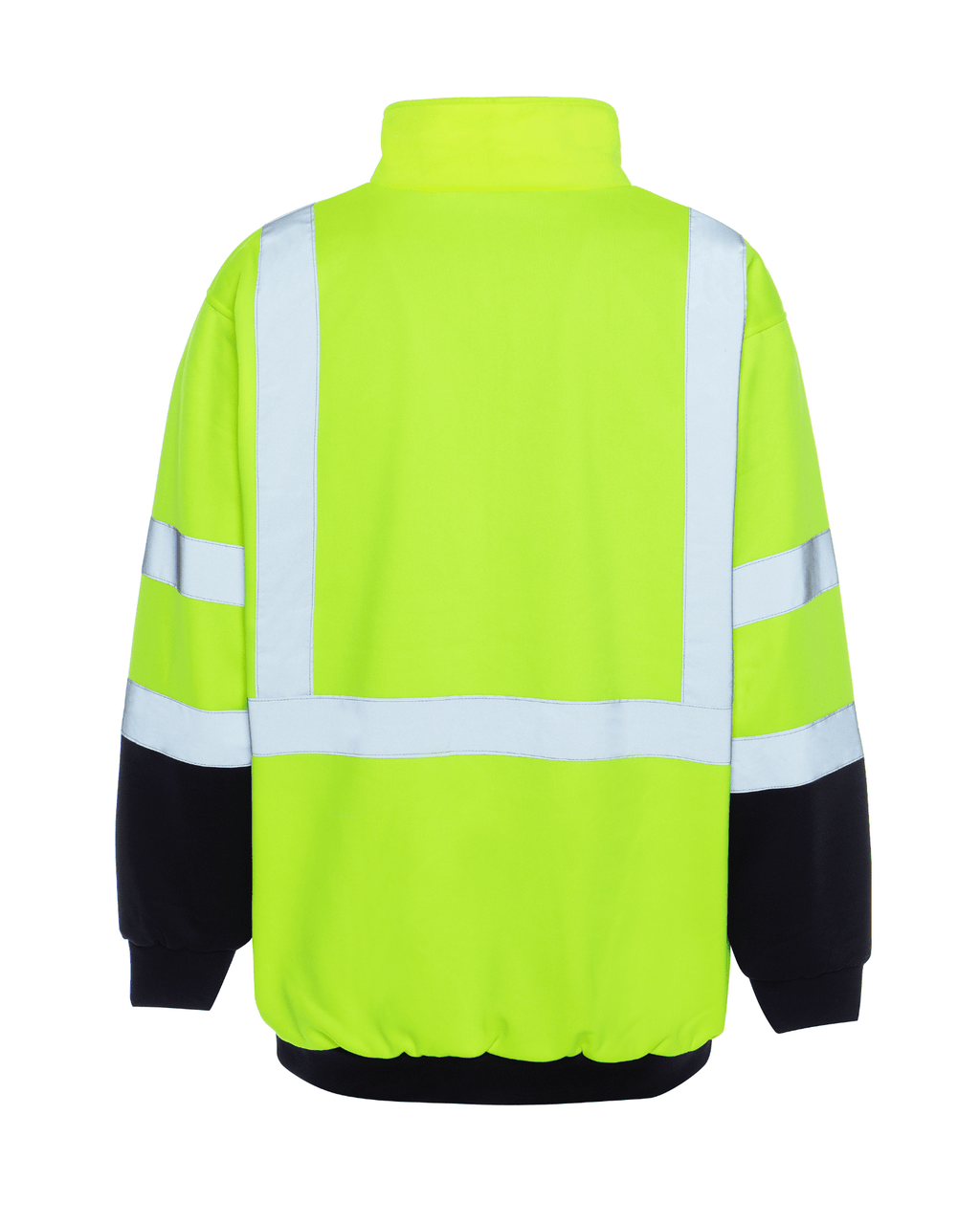Utility Pro Wear Men's Sweatshirt UPA542 HiVis 1/4 Zip Soft Shell Pullover