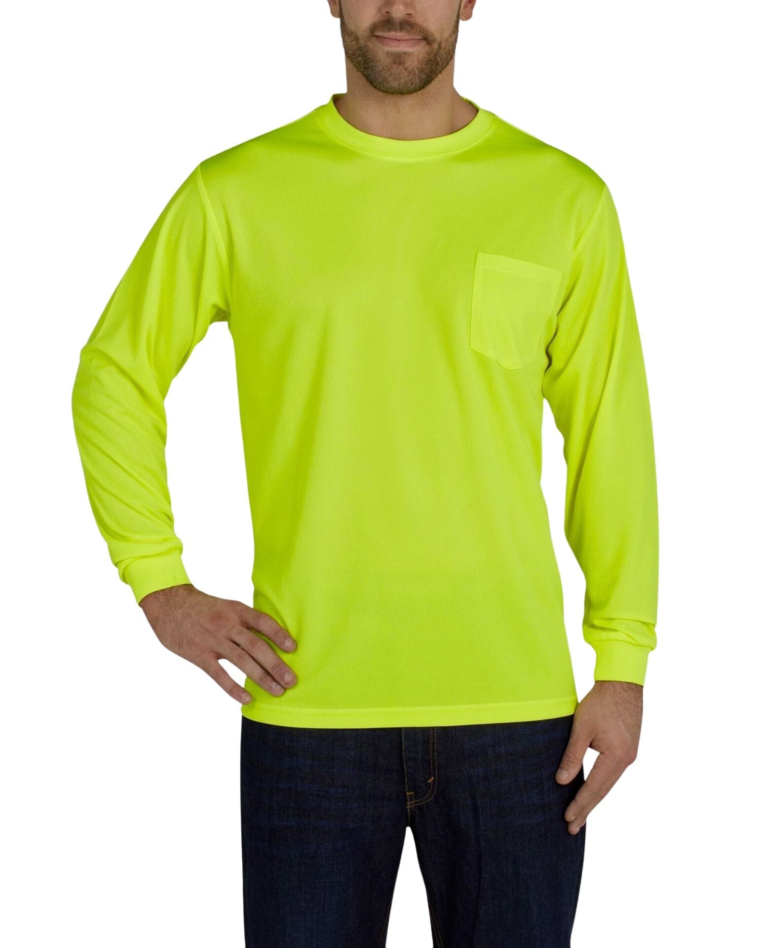 Utility Pro Wear PERIMETER UHV856 Long Sleeve Knit Shirt  - Protected with PERIMETER™ Insect Guard