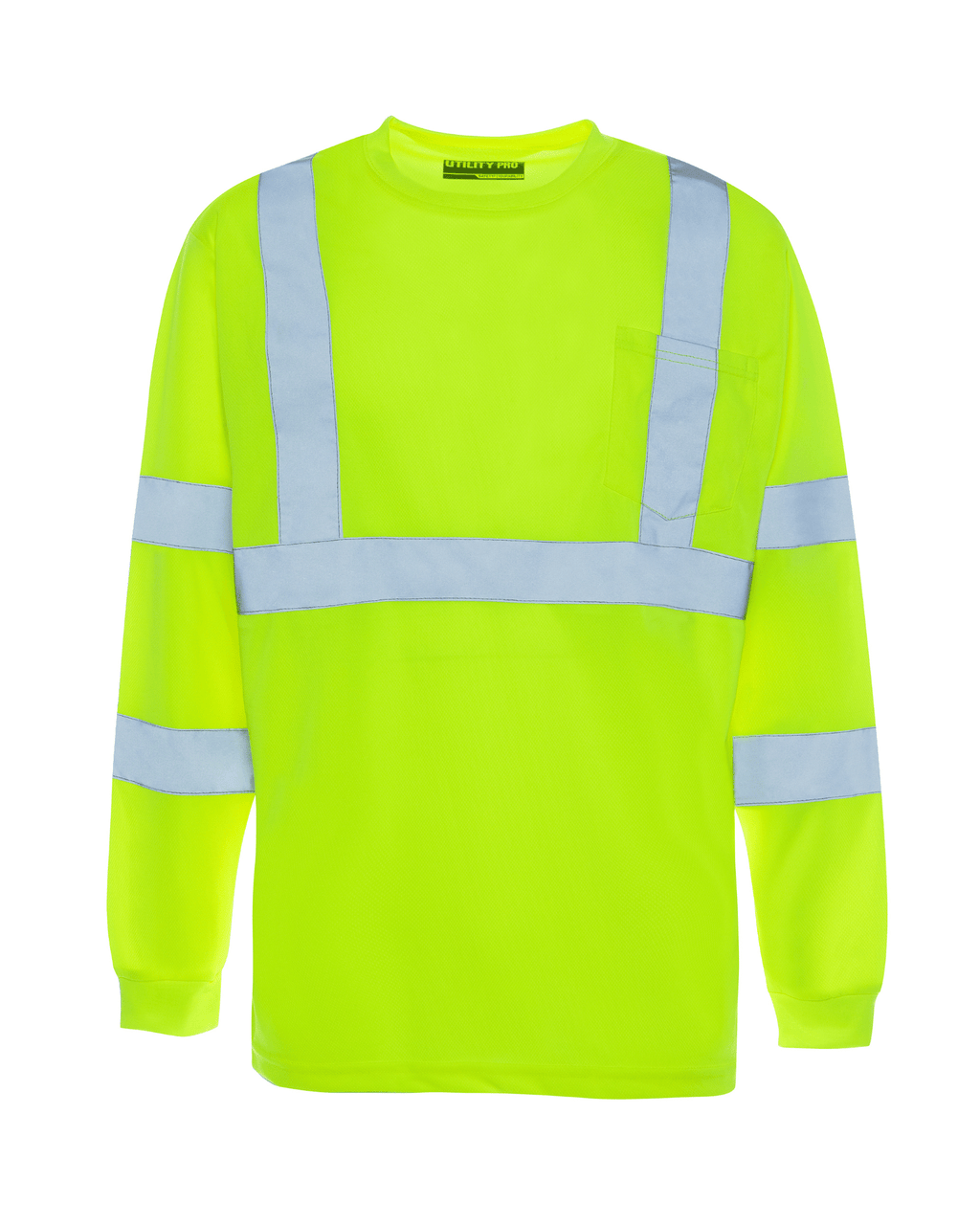 Utility Pro Wear Shirts UHV403 HiVis Long Sleeve Tek Tee