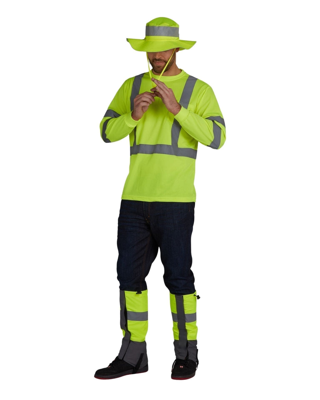 Utility Pro Wear Shirts UHV867 HiVis Long Sleeve Tee - Protected with PERIMETER™ Insect Guard