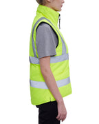 Utility Pro Wear Vest UHV995 HiVis Women's High Collar WarmUP Insulated Safety Vest