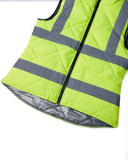 Utility Pro Wear Vest UHV995 HiVis Women's High Collar WarmUP Insulated Safety Vest