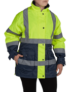 Utility Pro Wear Woman UHV664 HiVis Women's Parka with Teflon Fabric Protector