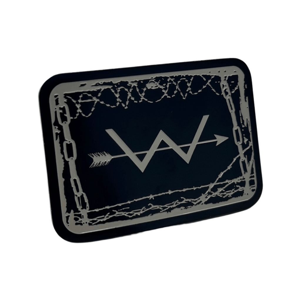 webbwestern Black/Gray Rancho Buckle