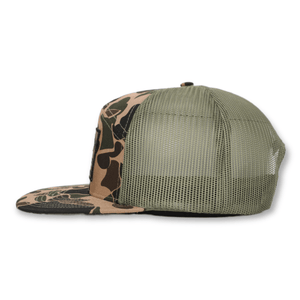 Whitetail Company Hats Whitetail Co. 7 Panel Old School Duck Camo
