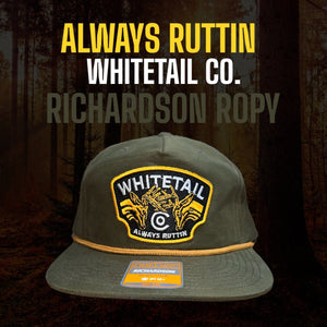 Whitetail Company Hats Whitetail Co. Always Ruttin Loden Ropy Richardson