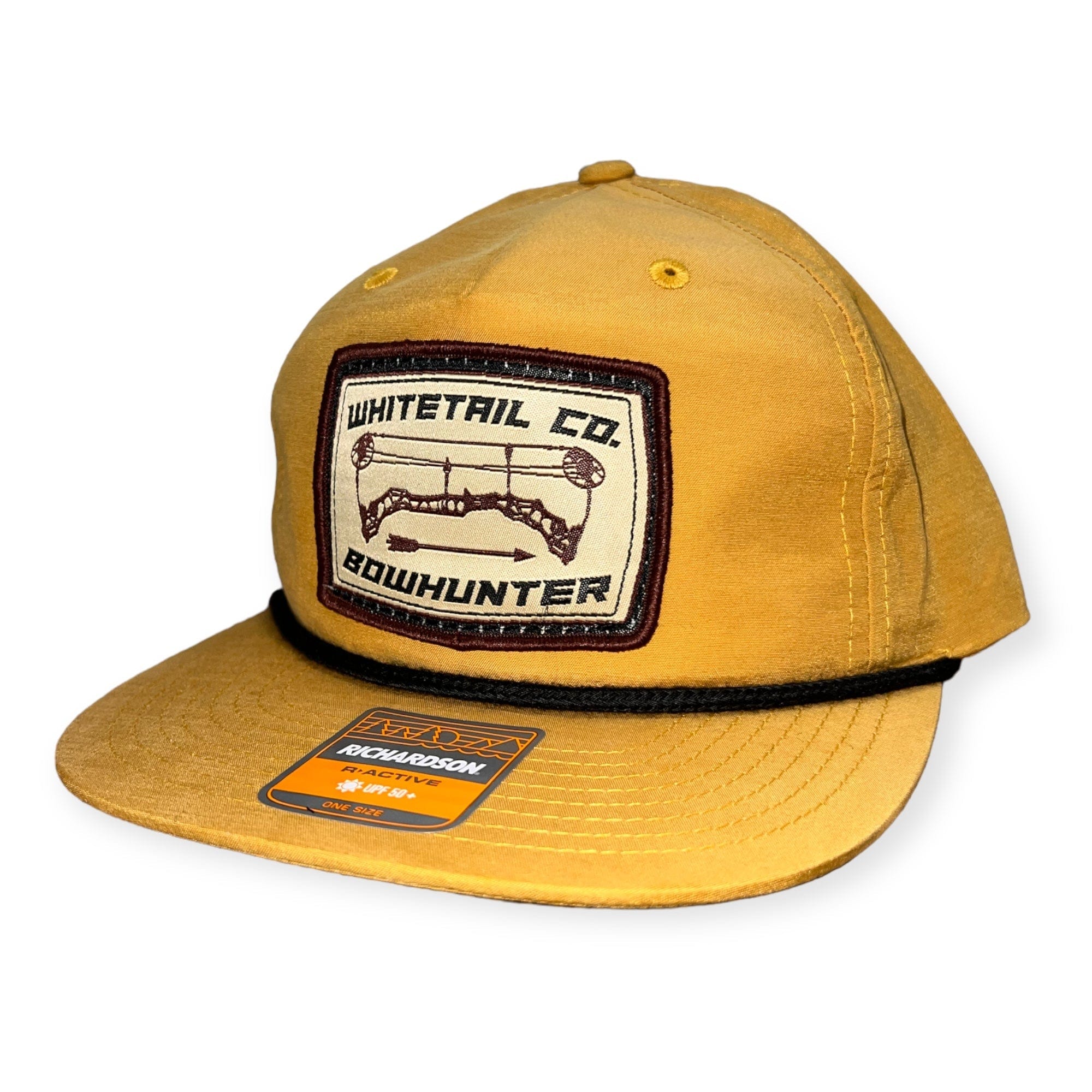 Whitetail Company Hats Whitetail Co. Bowhunter Richardson Ropy Hat Biscuit/Black