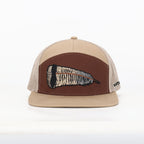 Whitetail Company Hats Whitetail Co. Fallen Feather 7 Panel Khaki