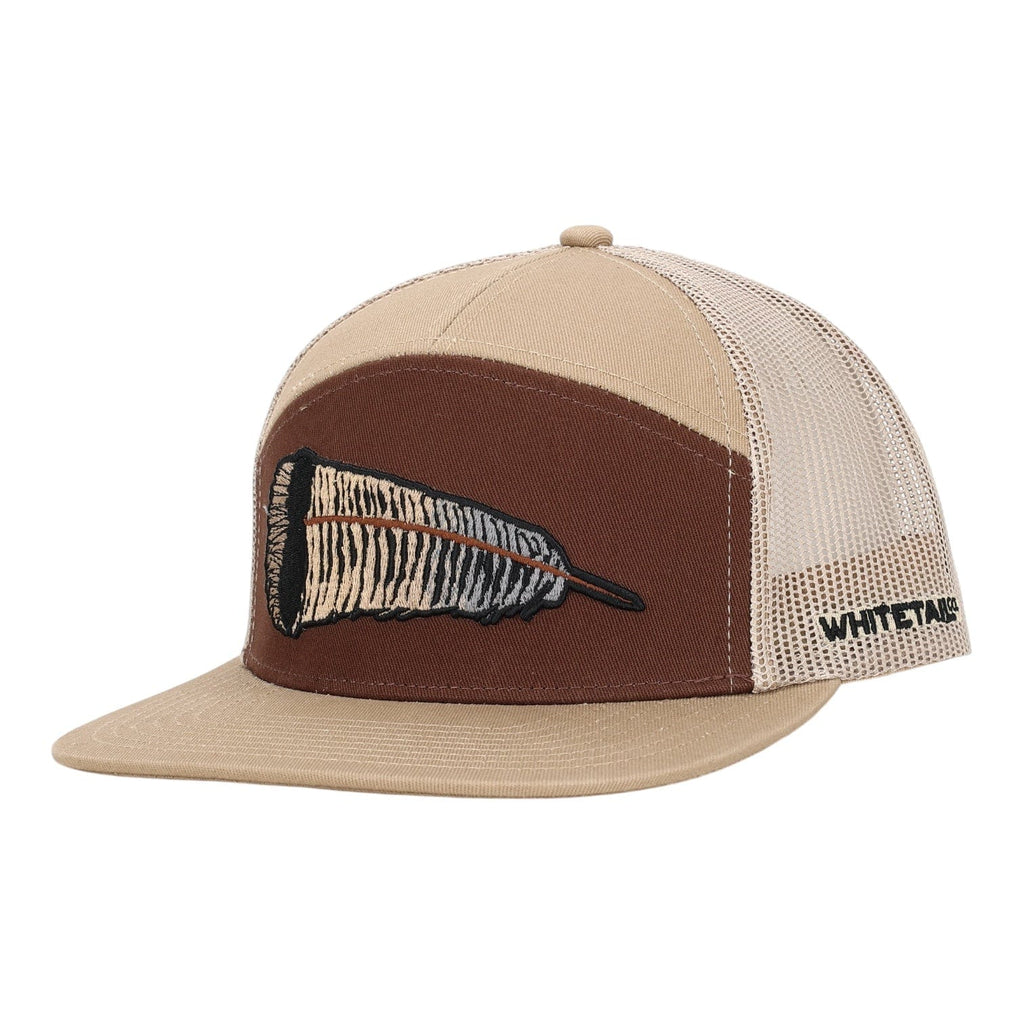 Whitetail Company Hats Whitetail Co. Fallen Feather 7 Panel Khaki