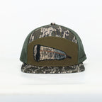 Whitetail Company Hats Whitetail Co. Fallen Feather 7 Panel Tree Bark