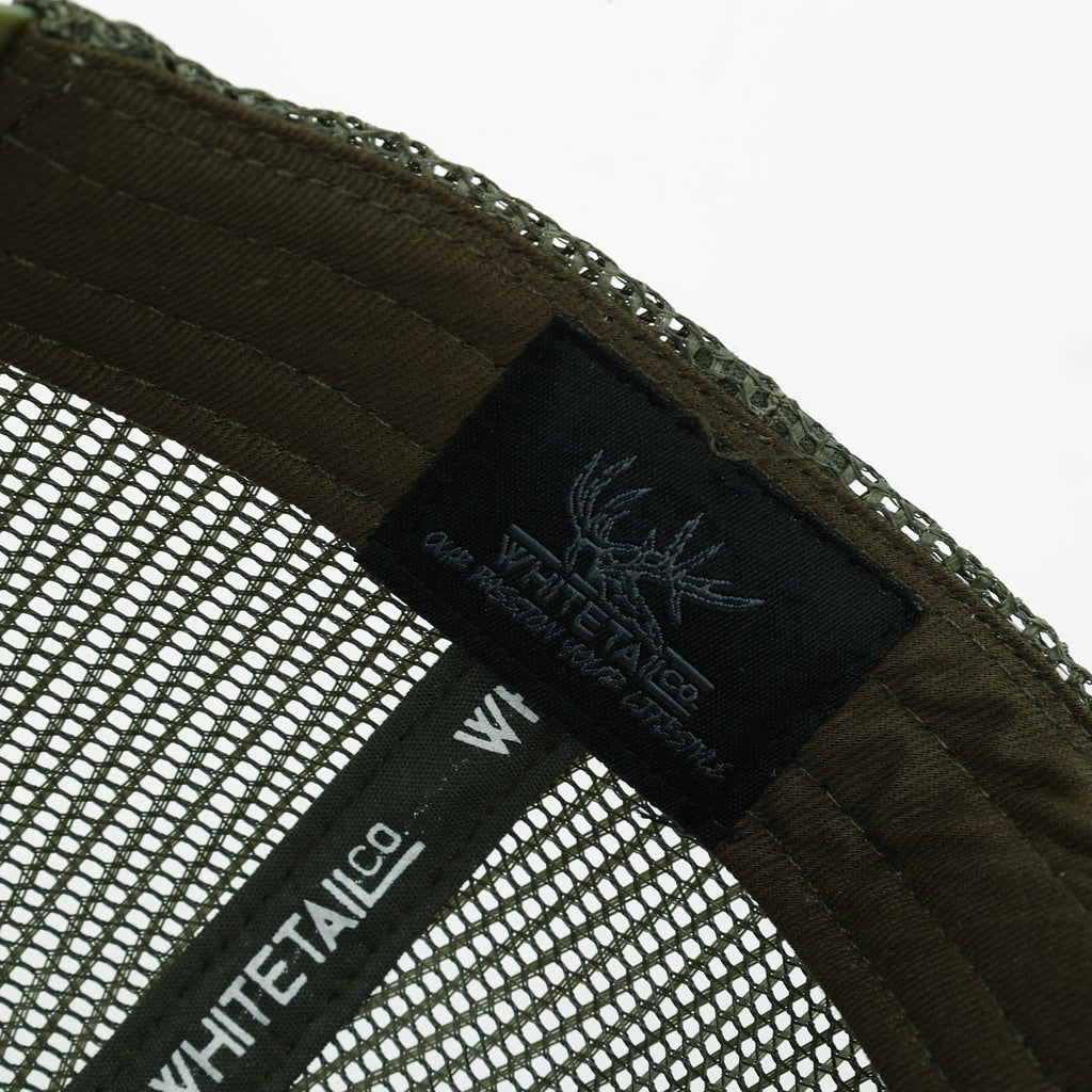 Whitetail Company Hats Whitetail Co. Fallen Feather 7 Panel Tree Bark