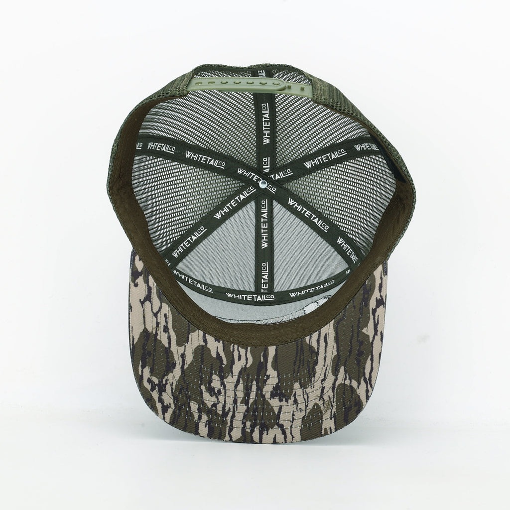 Whitetail Company Hats Whitetail Co. Fallen Feather 7 Panel Tree Bark