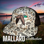Whitetail Company Hats Whitetail Co. Mallard 🦆 7 Panel Old Camo