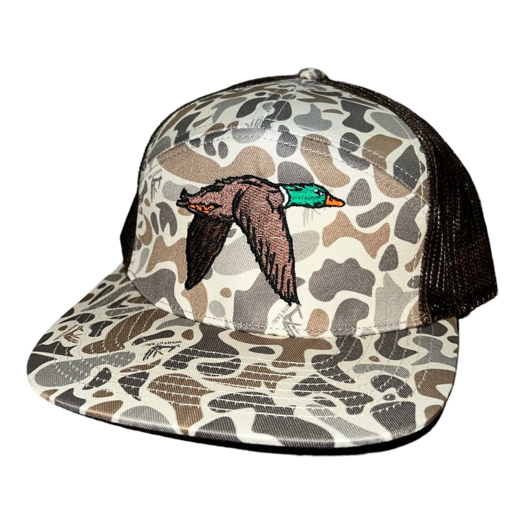 Whitetail Company Hats Whitetail Co. Mallard 🦆 7 Panel Old Camo