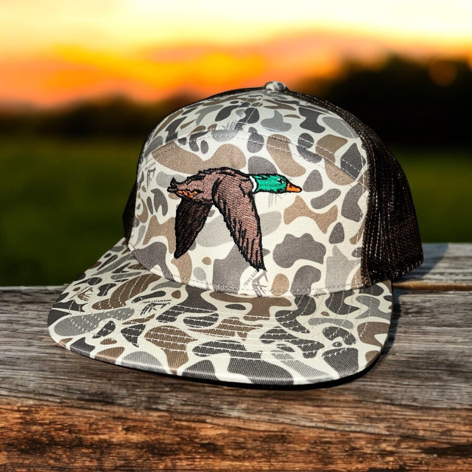Whitetail Company Hats Whitetail Co. Mallard 🦆 7 Panel Old Camo