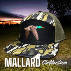 Whitetail Company Hats Whitetail Co. Mallard 🦆 7 Panel Old Tree Bark Camo