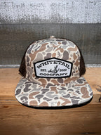 Whitetail Company Hats Whitetail Co. Old Camo 7 Panel Shed Patch