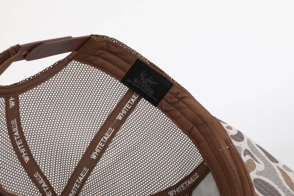 Whitetail Company Hats Whitetail Co. Old Camo 7 Panel Shed Patch