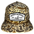 Whitetail Company Hats Whitetail Co. Old Camo Ropy Trucker Structured Shed Patch