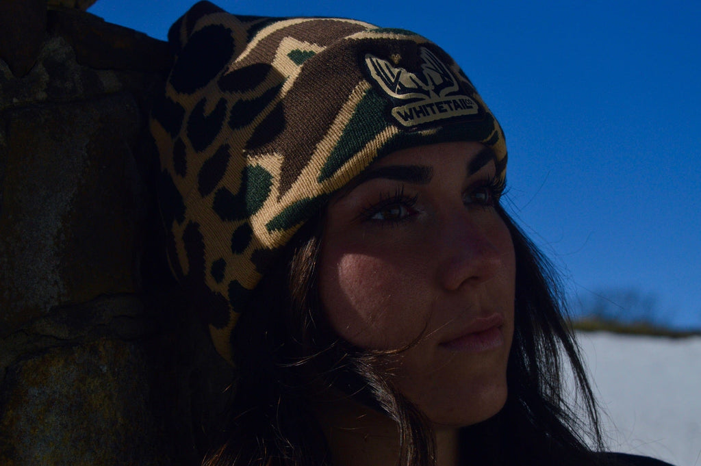 Whitetail Company Hats Whitetail Co. Old Duck Camo Knit Hat