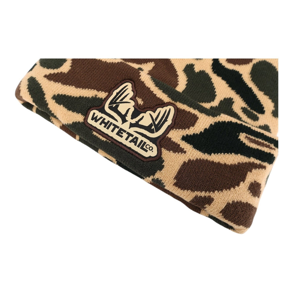 Whitetail Company Hats Whitetail Co. Old Duck Camo Knit Hat
