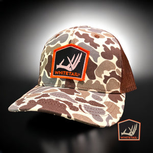 Whitetail Company Hats Whitetail Co. Old School Camo Mesh Back