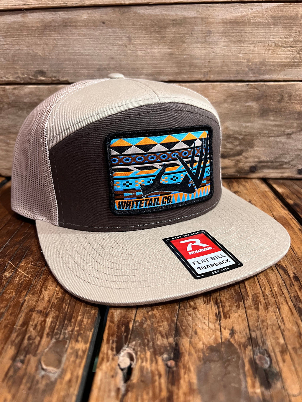 Whitetail Company Hats Whitetail Co. Richardson 7 Panel Western Buck