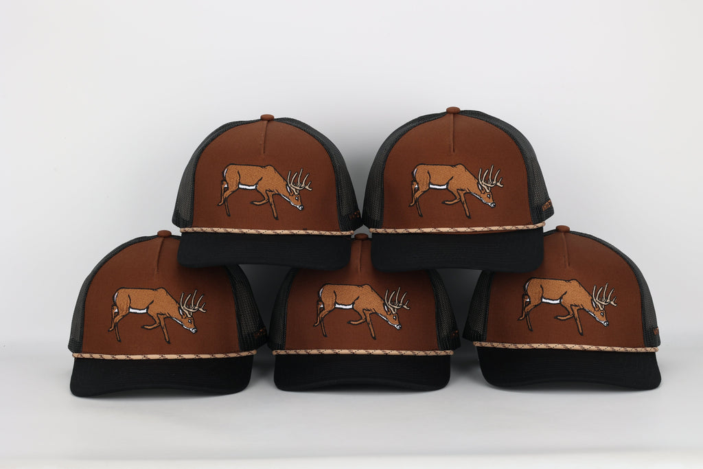 Whitetail Company Hats Whitetail Co. Ruttin Buck Black/Brown