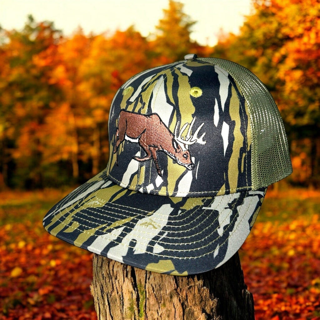 Whitetail Company Hats Whitetail Co. Ruttin Buck Tree Bark Trucker