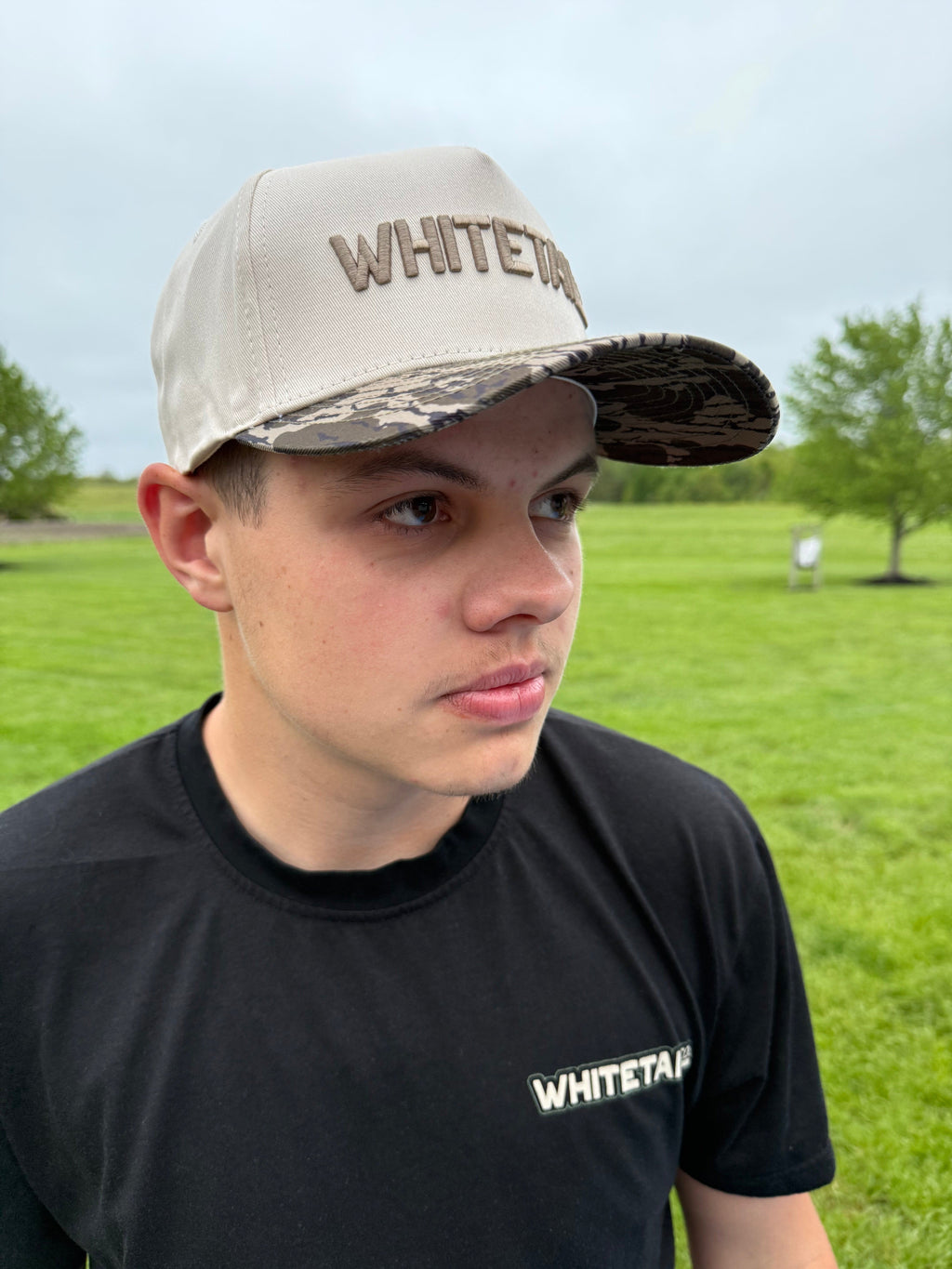 Whitetail Company Hats Whitetail Co. Washed Brim Trucker