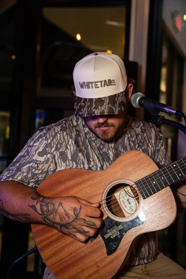 Whitetail Company Hats Whitetail Co. Washed Brim Trucker