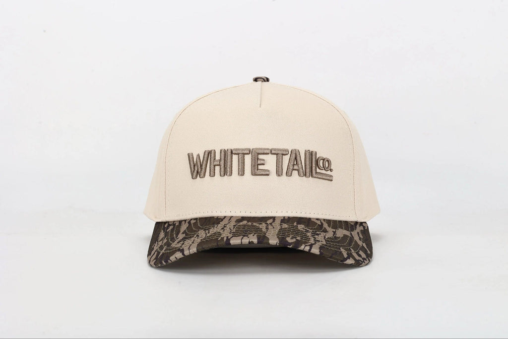 Whitetail Company Hats Whitetail Co. Washed Brim Trucker