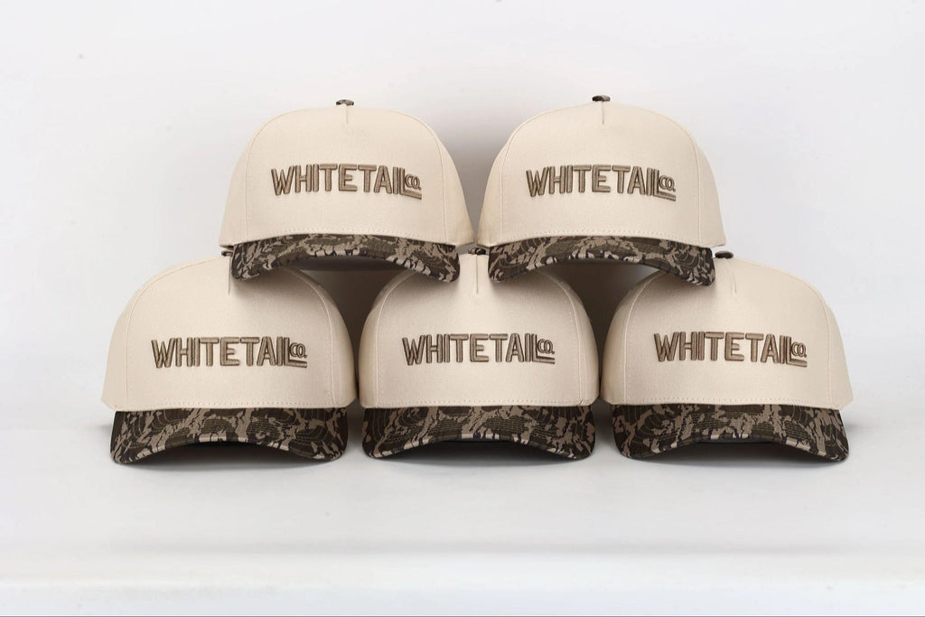 Whitetail Company Hats Whitetail Co. Washed Brim Trucker