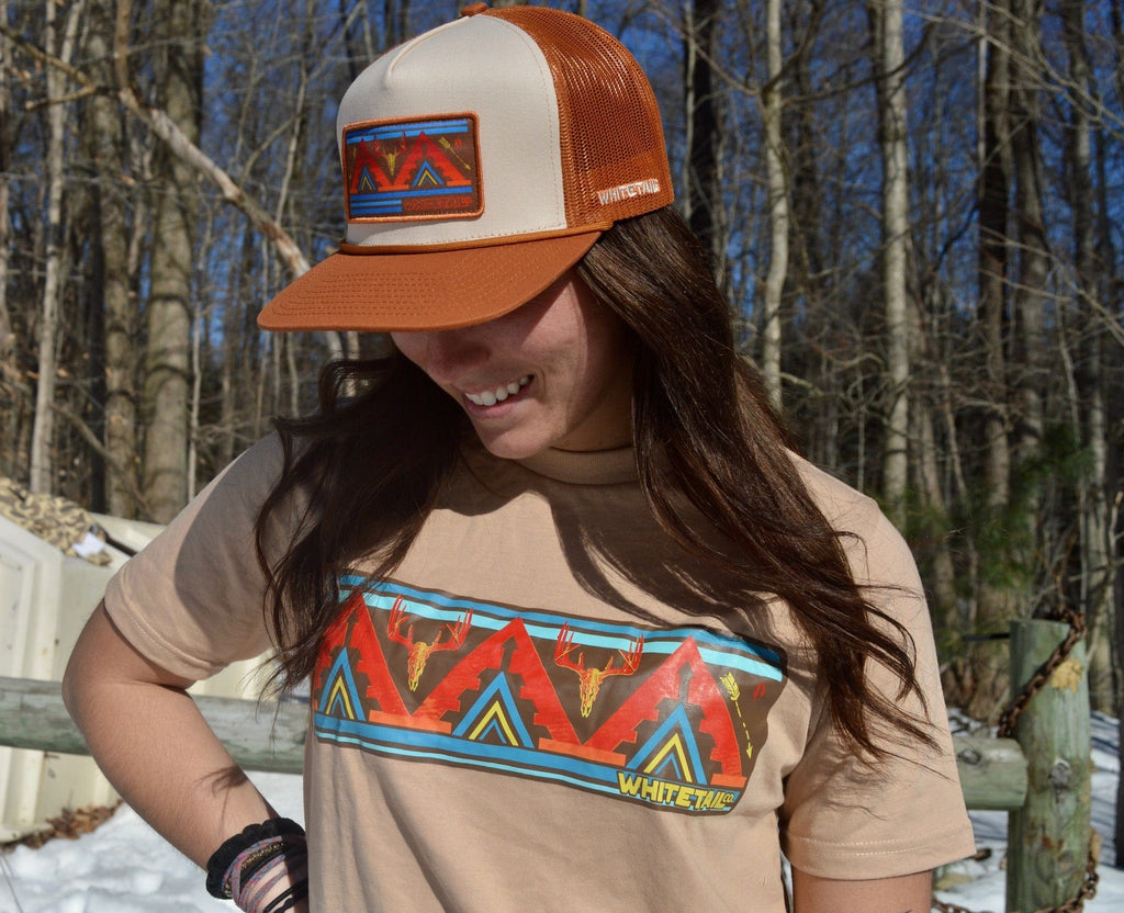 Whitetail Company Hats Whitetail Co. Western Buck High Front Tan 2025