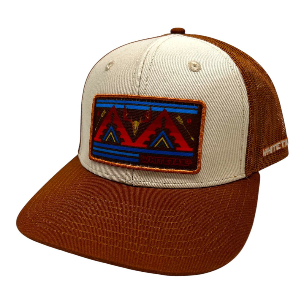 Whitetail Company Hats Whitetail Co. Western Buck Trucker Tan 2025