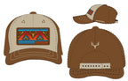 Whitetail Company Hats Whitetail Co. Western Buck Trucker Tan 2025