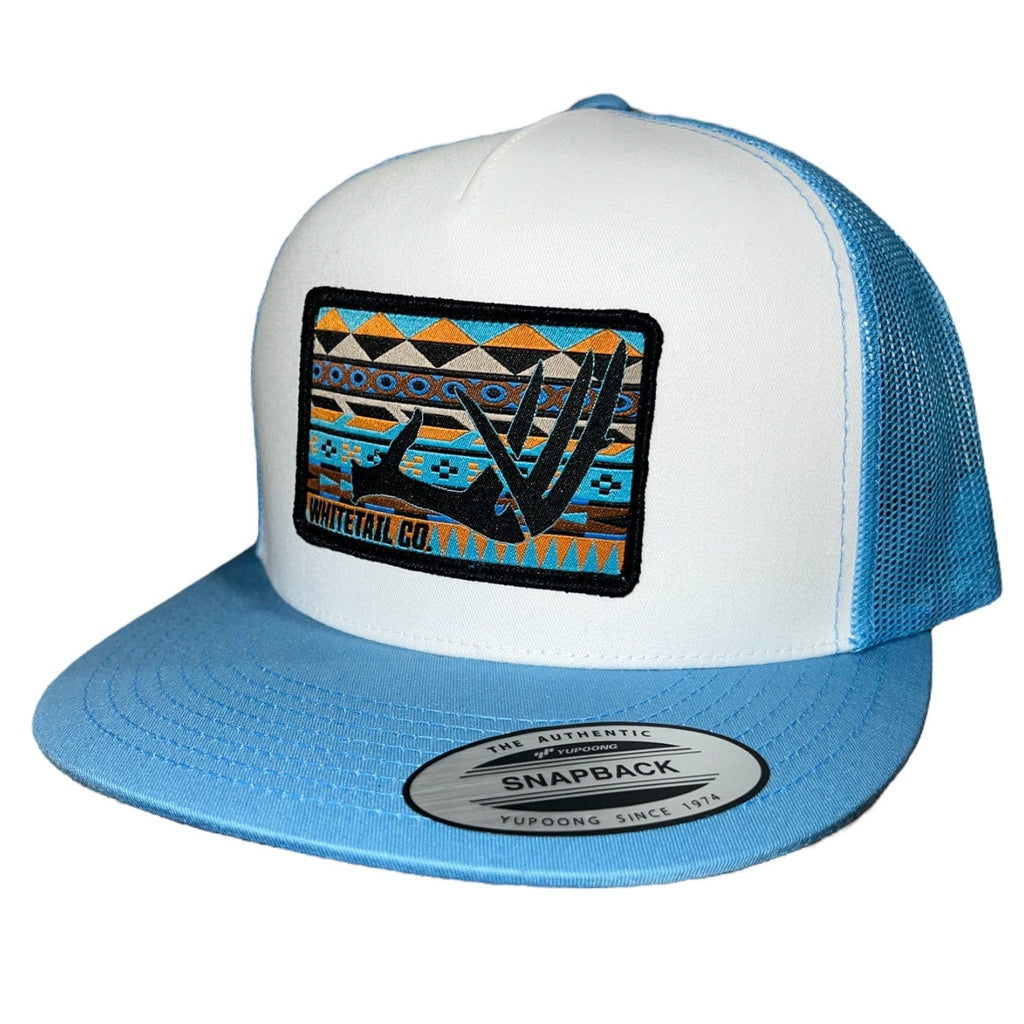 Whitetail Company Hats Whitetail Co.  Western Buck Yupoong 6006 Light Blue
