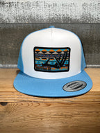 Whitetail Company Hats Whitetail Co.  Western Buck Yupoong 6006 Light Blue