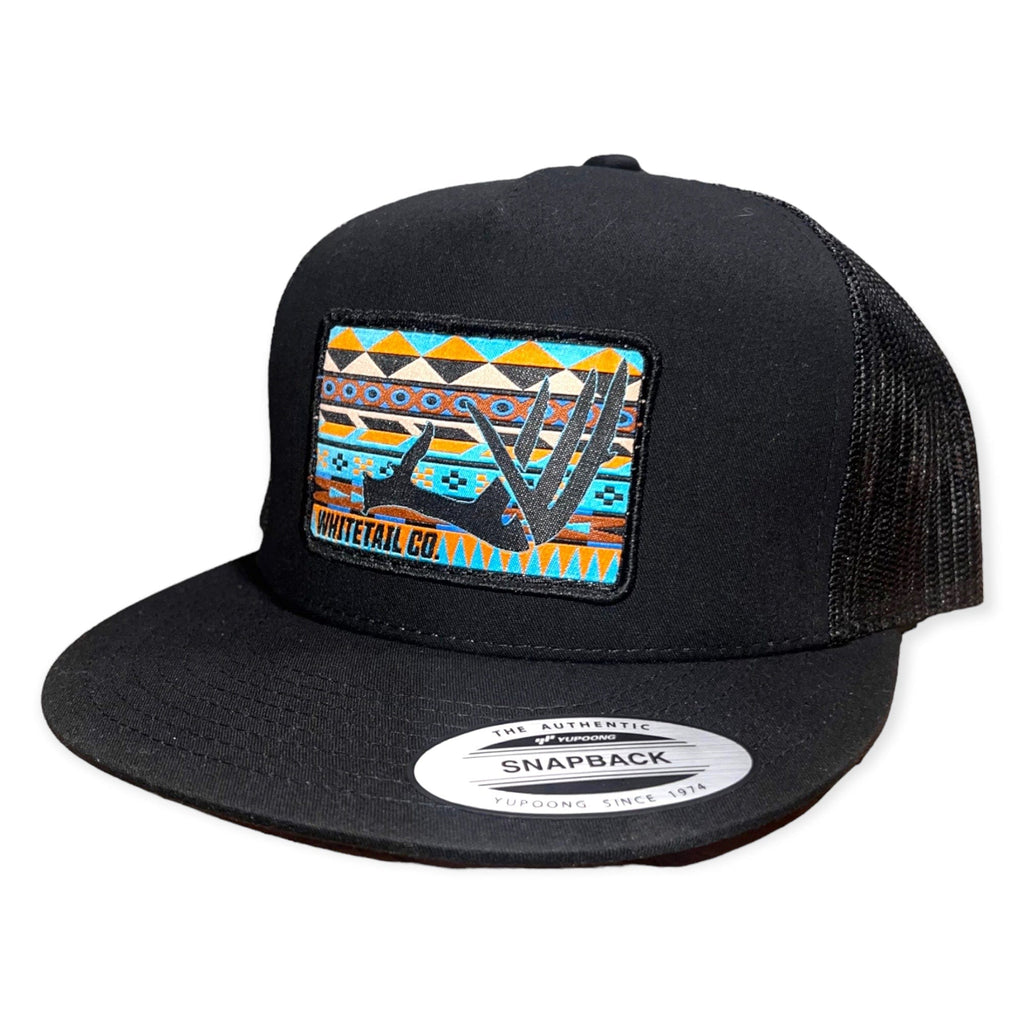 Whitetail Company Hats Whitetail Co. Yupoong Western Buck Black
