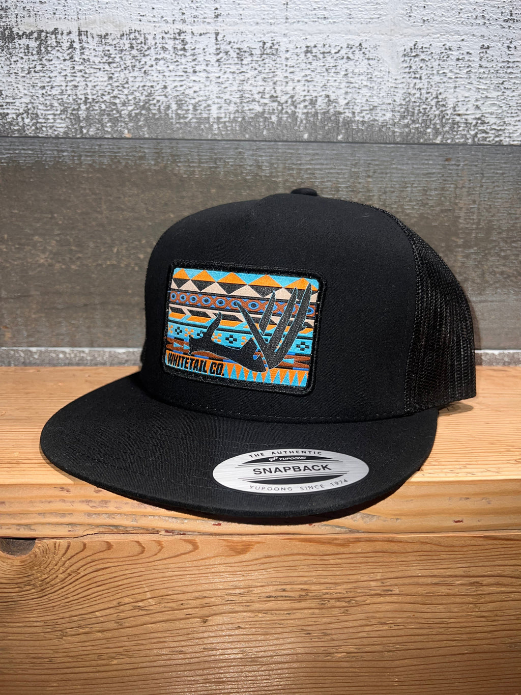 Whitetail Company Hats Whitetail Co. Yupoong Western Buck Black