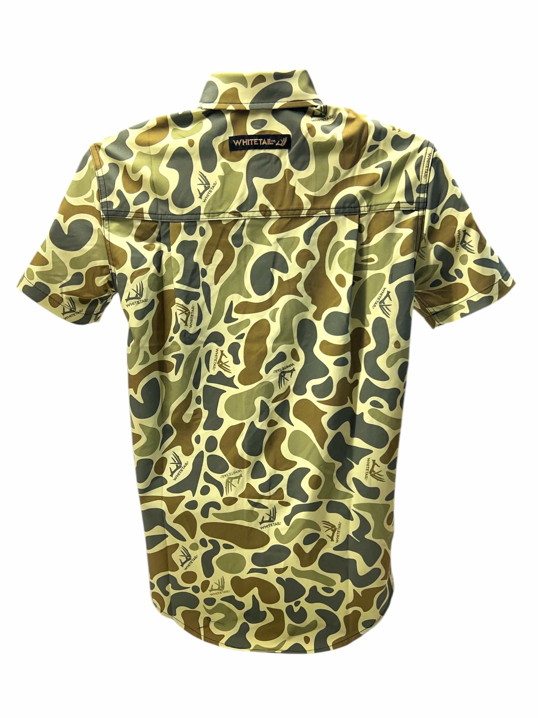 Whitetail Company New Whitetail Co. Old Camo Button Up