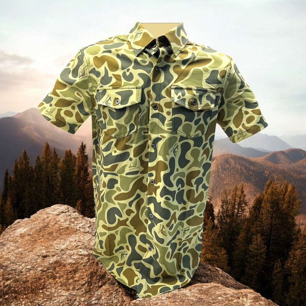 Whitetail Company New Whitetail Co. Old Camo Button Up