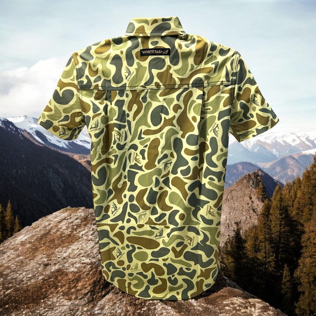 Whitetail Company New Whitetail Co. Old Camo Button Up