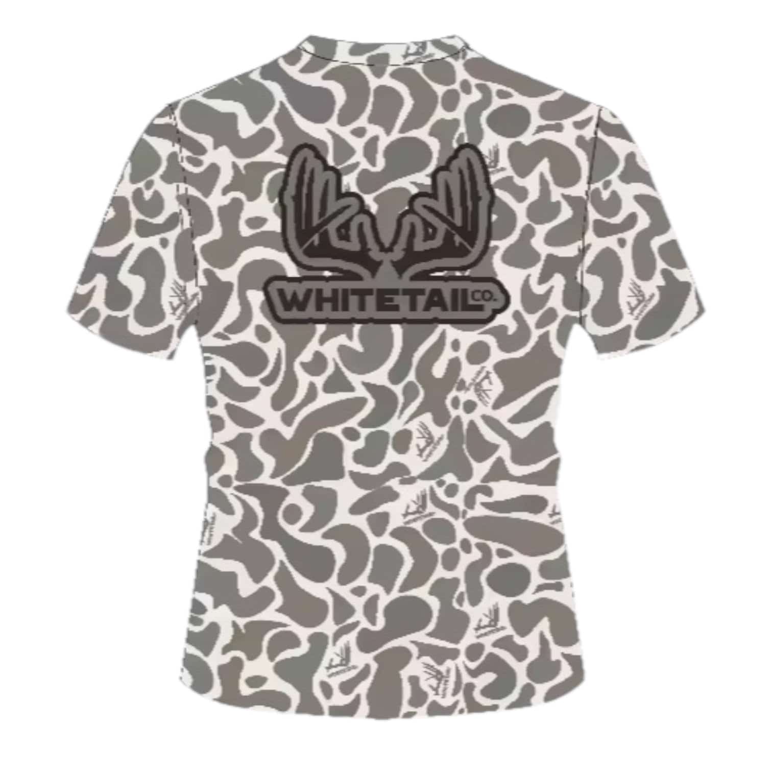 Whitetail Company New Whitetail Co. Old Camo Faded Pocket Tee