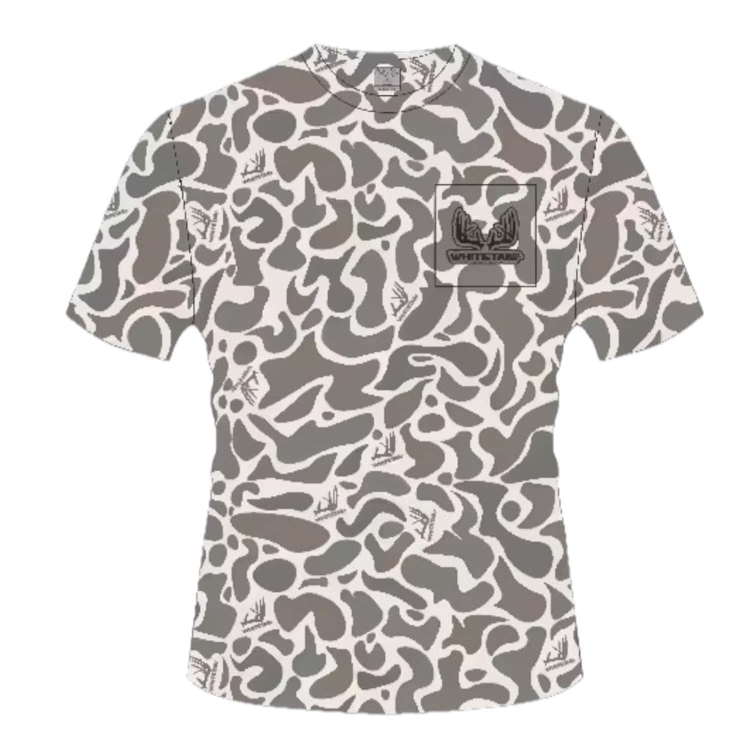 Whitetail Company New Whitetail Co. Old Camo Faded Pocket Tee