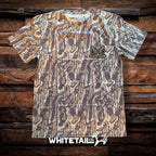 Whitetail Company Shirts Whitetail Co. Old Tree Bark Camo Faded Pocket Tee