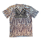Whitetail Company Shirts Whitetail Co. Old Tree Bark Camo Faded Pocket Tee