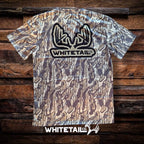 Whitetail Company Shirts Whitetail Co. Old Tree Bark Camo Faded Pocket Tee