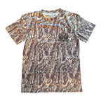 Whitetail Company Shirts Whitetail Co. Old Tree Bark Camo Faded Pocket Tee